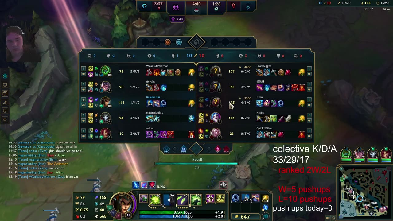 league of legends ranked challenge to change things up.