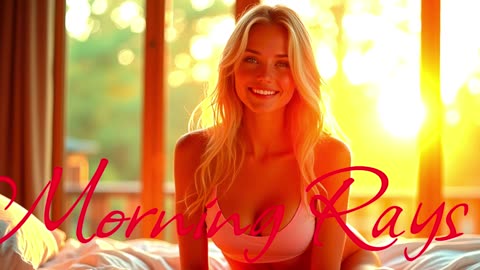 Electronic Music. Song Morning Rays..