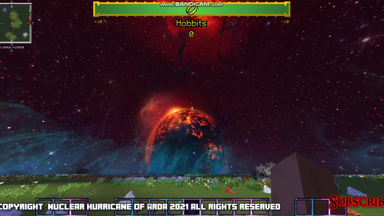 Minecraft Customized Galaxy Resource pack part 2 infrared galaxy mode