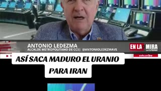 ASÍ SACA MADURO EL URANIO PARA IRAN, LA FABRICA ESTA EN BOLIVAR.