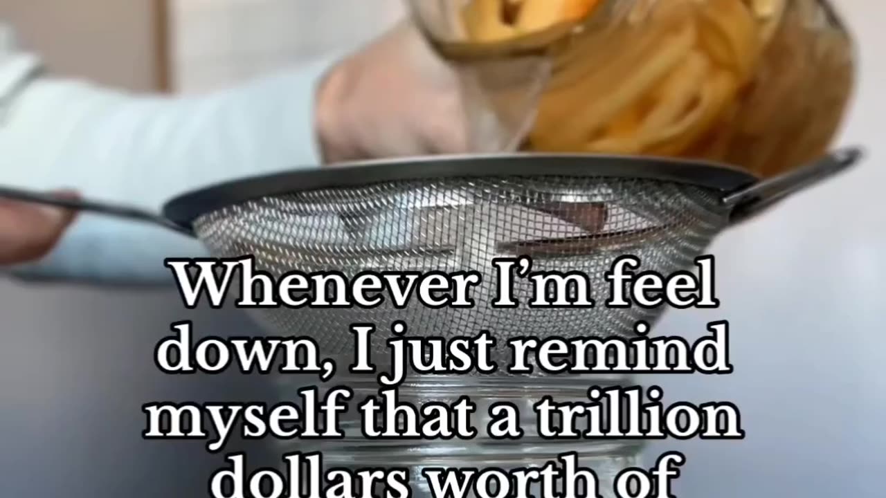 Whenever I feel down, I just remind myself that a trillion $ worth of propaganda didn't work on me