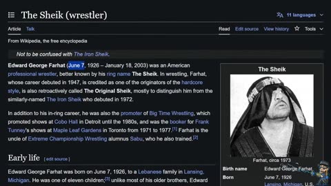 Hardcore wrestling legend Sabu dead @ 60 - 911, The Sheik, Skull & Bones +more