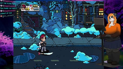 lets plat scott pilgrim vs the world the game knives chau