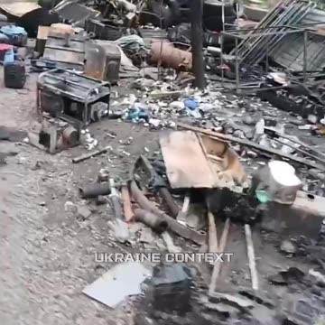 Russian Soldier Films Aftermath of Drone Strikes Overnight