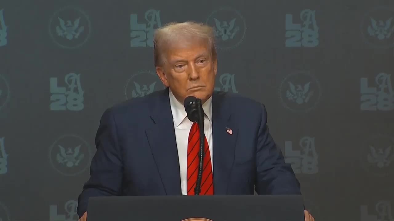 Trump says there will be 'some form of testing' for women's sports at 2028 LA Olympics