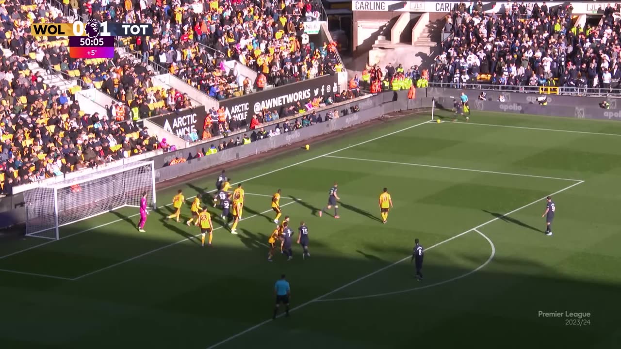 Wolves' Stoppage-Time Comeback Against Spurs Wolves 2-1 Spurs Classic Premier League Highlights