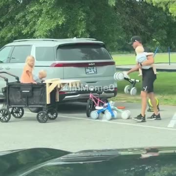 This dad definitely earns the title_ “Dad of the Year"