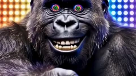 POV Hypno Gorilla Locks Eyes & Demands Your Wallet 😂🌀
