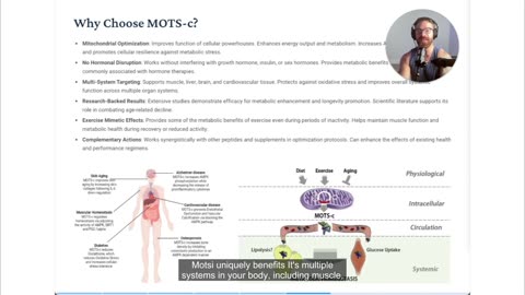 MOTS-c Peptide Masterclass for Beginners (Slideshow)
