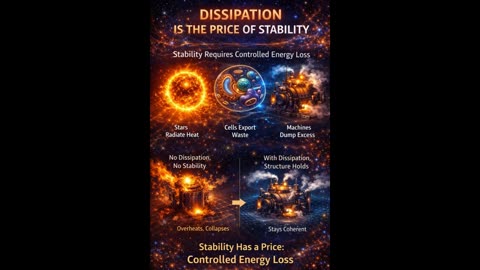 Dissipation Is the Price of Stability