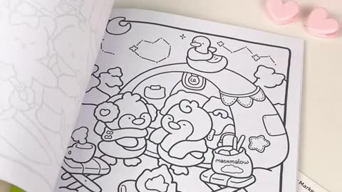 💕✨ Romance awaits in Date Moments Coloring Book! ☕🌅🎨