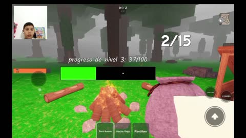 El jugador más pro en Roblox!! Monstruo atacando