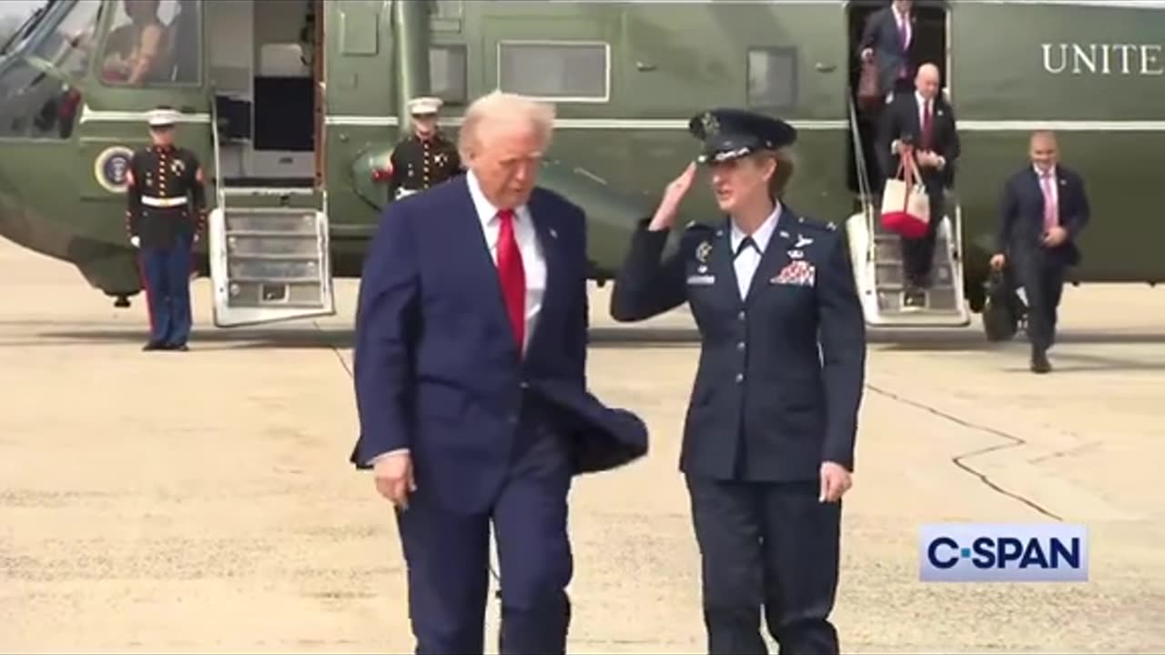 President Trump is on his way to Florida