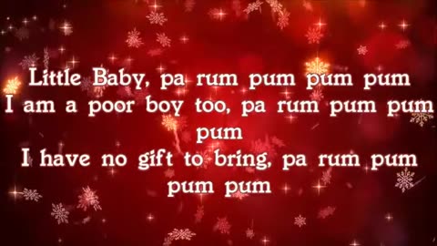 For King & Country - Little Drummer Boy (Lyric Video)
