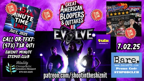 SHIZNIT MINUTE 7.02.25-BT talks EVOLVE on TUBI!!!