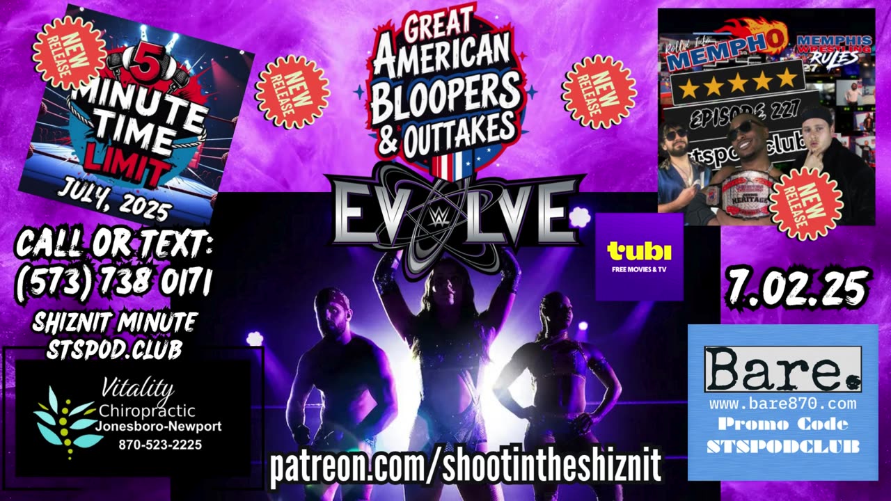 SHIZNIT MINUTE 7.02.25-BT talks EVOLVE on TUBI!!!