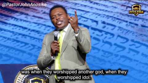 God expresses His anger towards idolatry. Listen to this message carefully