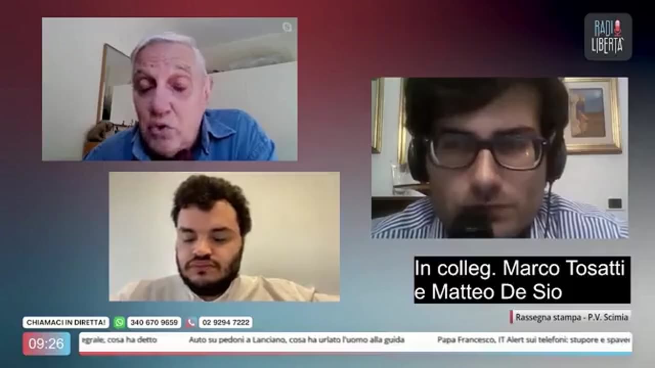 🔴 Intervista a Marco Tosatti su Radio Libertà (26.04.2025)