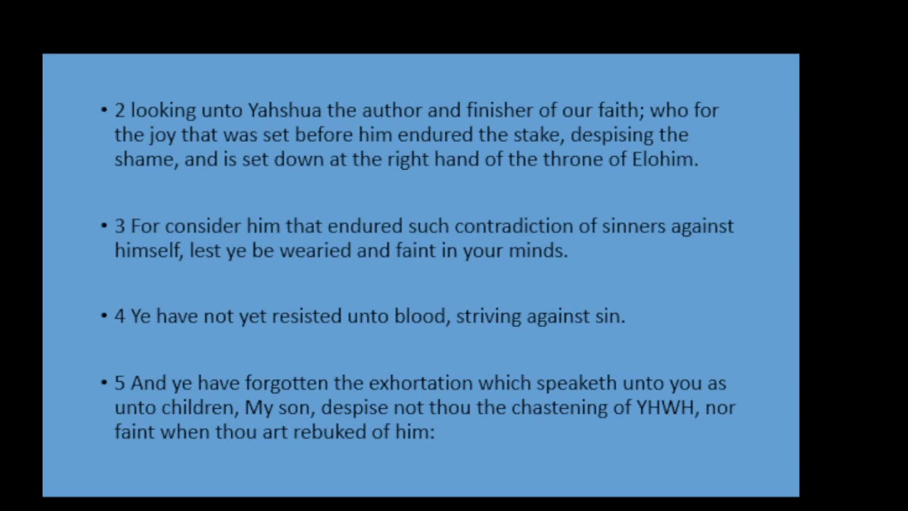 The Sin That Hinders Us