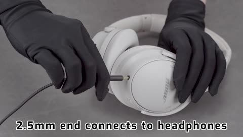 How to Use Headphones Cable With Mic and Inline Control Compatible with Bose by Geekria