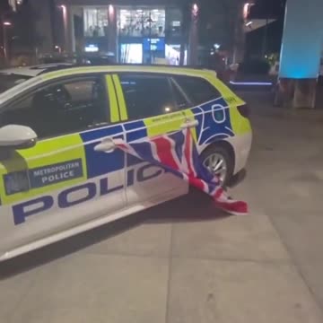 Thousands of flags were risen across Central London in large-scale "Raise the Colors" operation.