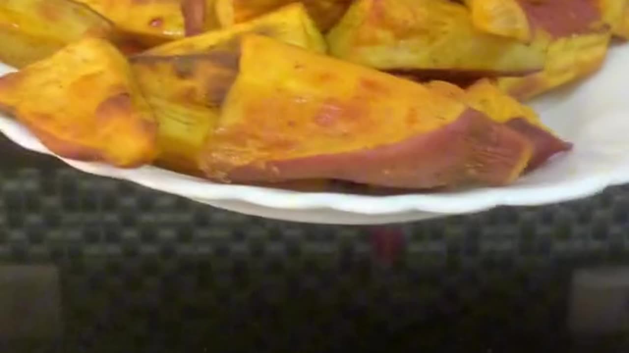 Receita de Batata doce no forno