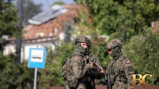 Polish and NATO forces scramble to shoot down Russian drones