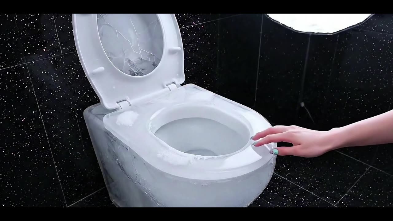 Ice Toilet During Warm Weather? Yes or No? #viral #follow