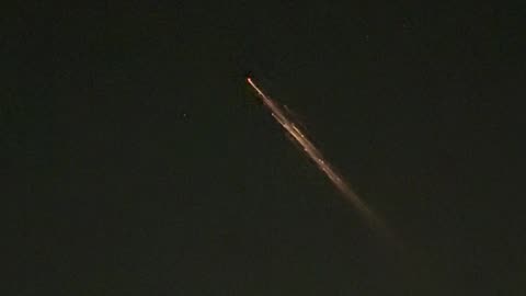 Jielong-3 Rocket's Fourth Stage Reenters Over Spain