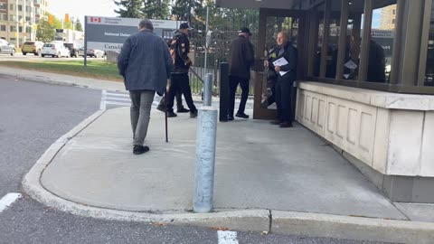 2025.10.15 KFN in Ottawa: Delivering AIN Declaration to National Defence