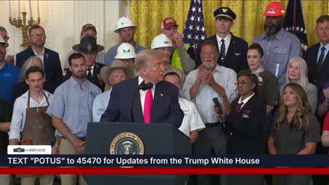 President Trump Participates in One, Big, Beautiful Event