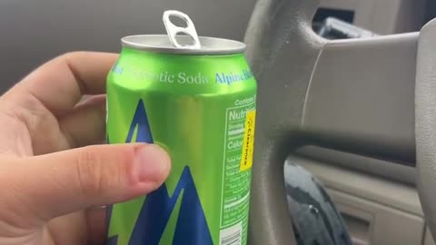 Poppi's Alpine Blast Prebiotic Soda Taste Test The Fast-Food Restaurant & Dessert Review Guys