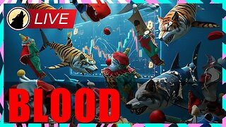 🐺 Bitcoin BLOOD on the Friday Clown Show 🐺🚨LIVESTREAM🚨