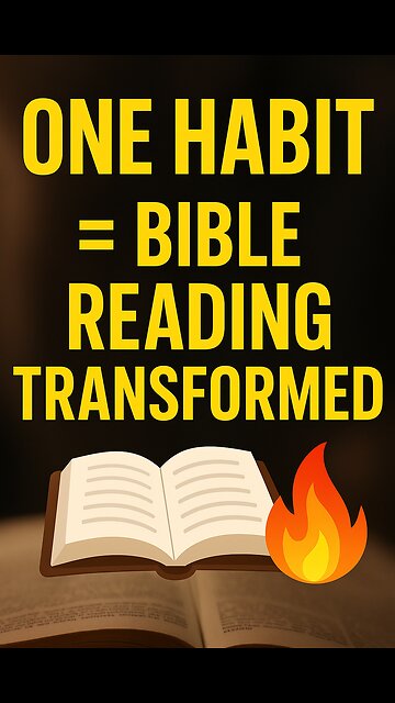 This One Habit Will Change How You Read the Bible 📖🔥