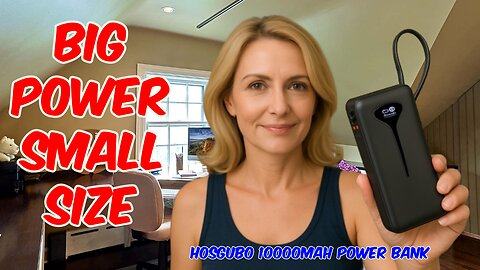 Hosgubo 10000mAh Power Bank Review.