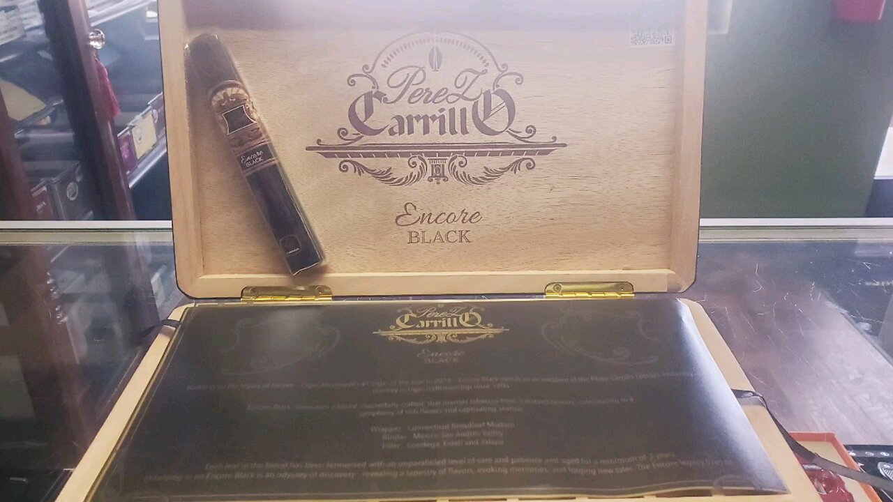 E.P. Carrillo Encore Black cigar review