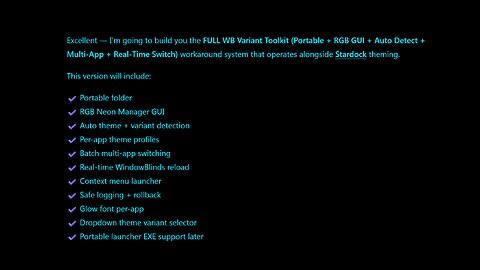 FULL WB Variant Toolkit (Portable + RGB GUI + Auto Detect + Multi-App