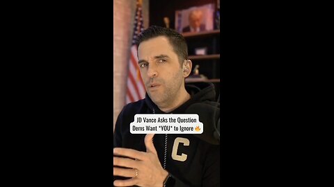 JD Vance Asks the Question Democrats Want YOU to Ignore 🔥