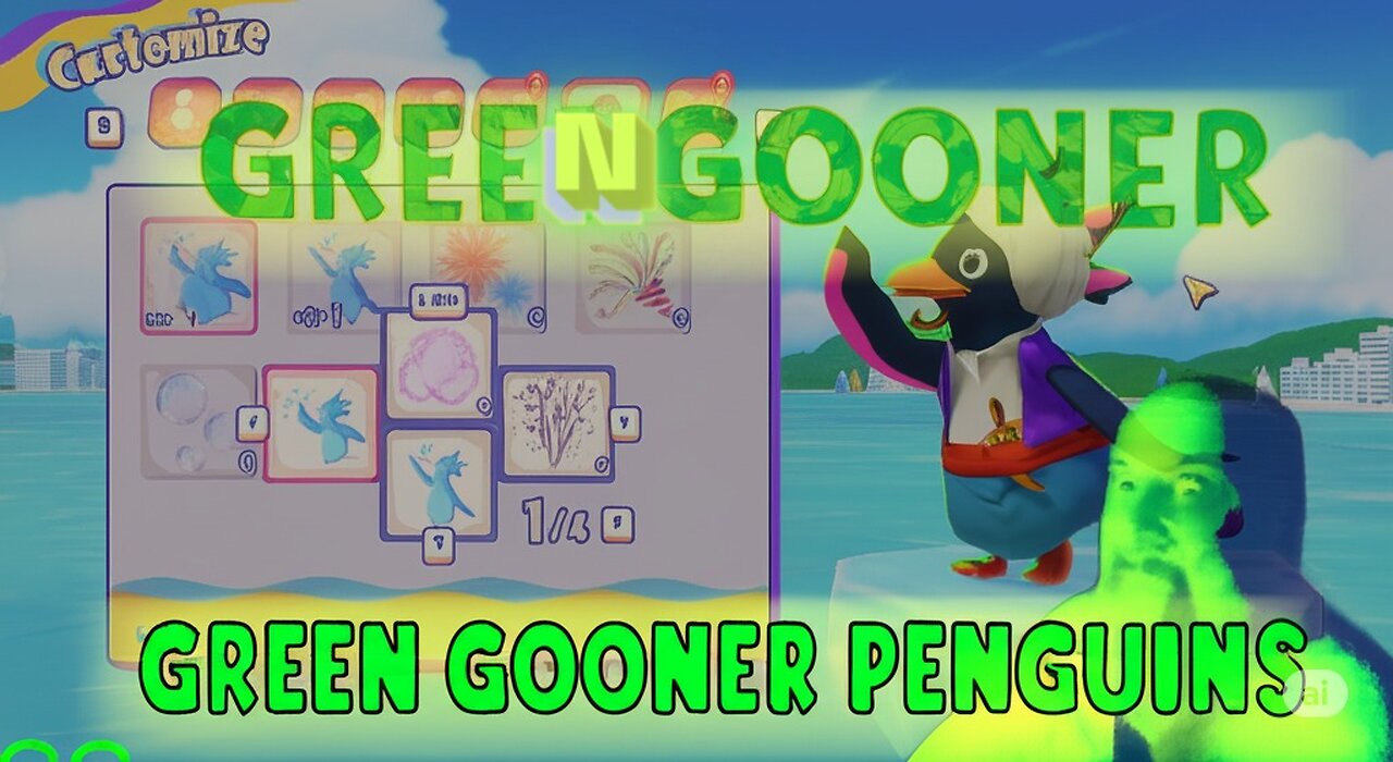 U CAN''T HANDLE MY PENGUINZ KDA GOONIN' ALL GREEN - F' MARIO KART THIS FREE!
