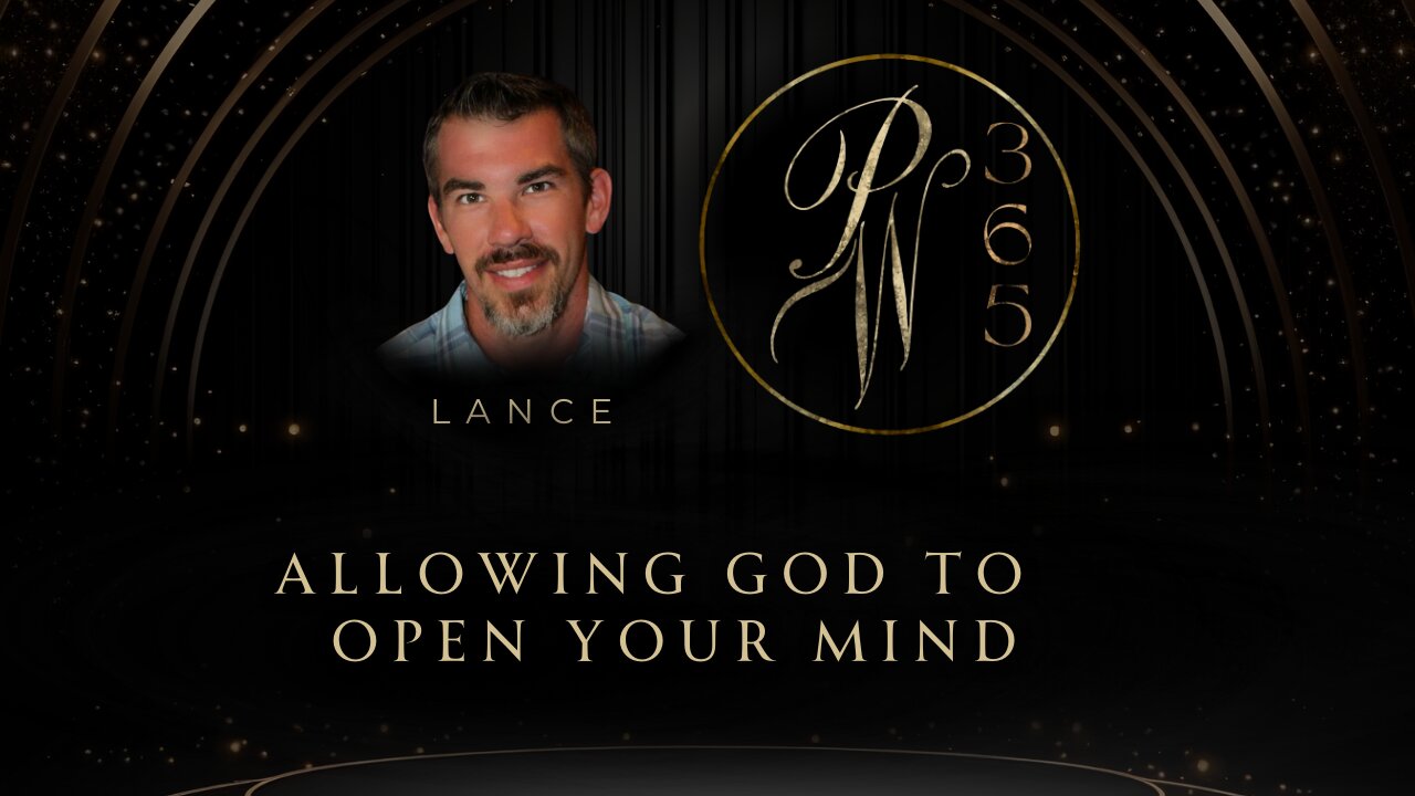 Allowing God To Open Your Mind