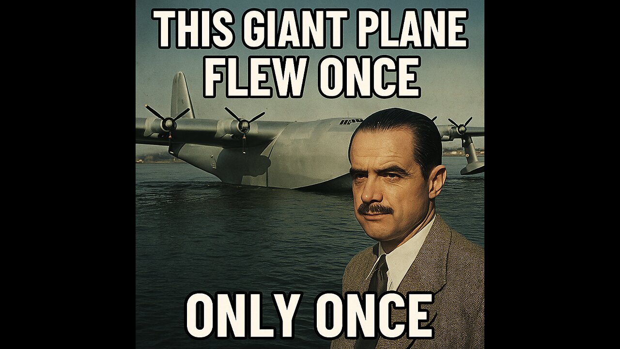 Howard Hughes and the Spruce Goose – It Flew Only Once (1947)