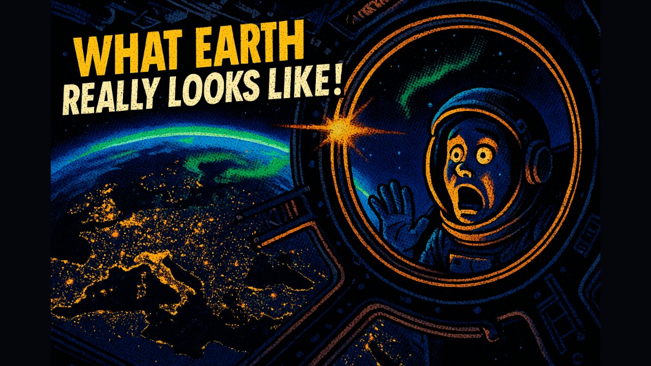 You WON'T Believe What Earth Looks Like from Space 🌍👀 (Caught on ISS Camera!)
