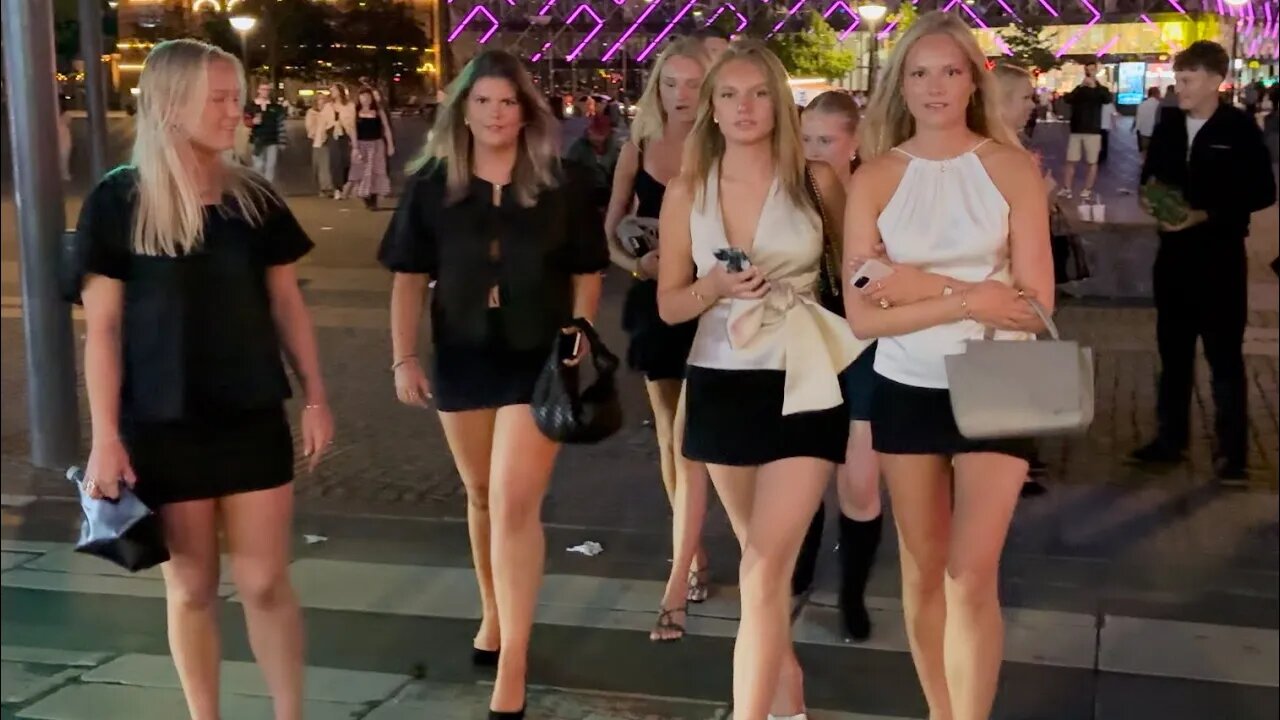 🇸🇪 Stockholm Nightlife 4K | Wild Party Scene, Single Swedish Girls & Top Nightclubs Tour