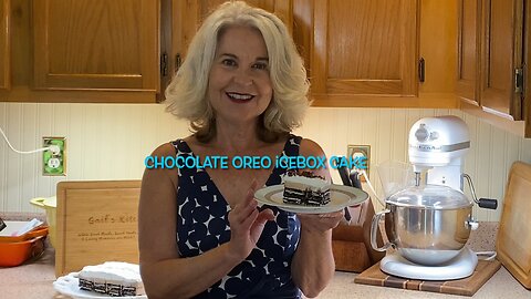 Chocolate or Nutella Oreo Icebox Cake | No Bake Dessert