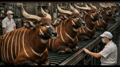 Inside the Bongo Milk Factory | How China Produces the World's Rarest Antelope Milk