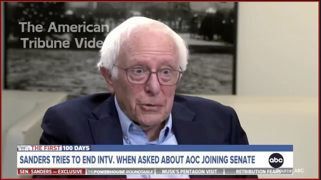 Bernie Sanders Storms Out Of Interview When Asked Tough Question about AOC