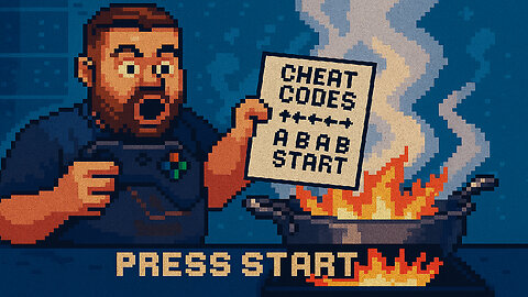Cooking is a video game here are the cheat codes