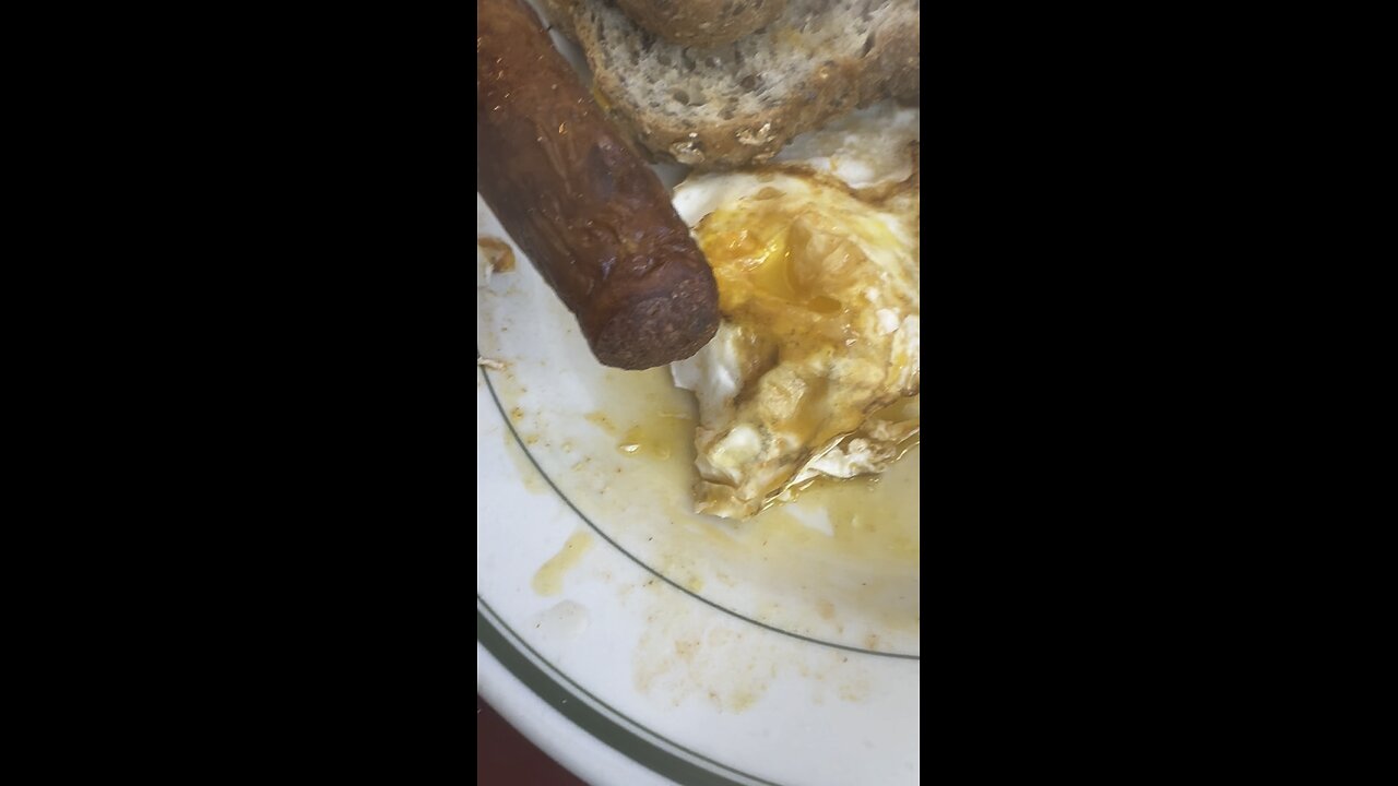 How I like my eggs and sausages