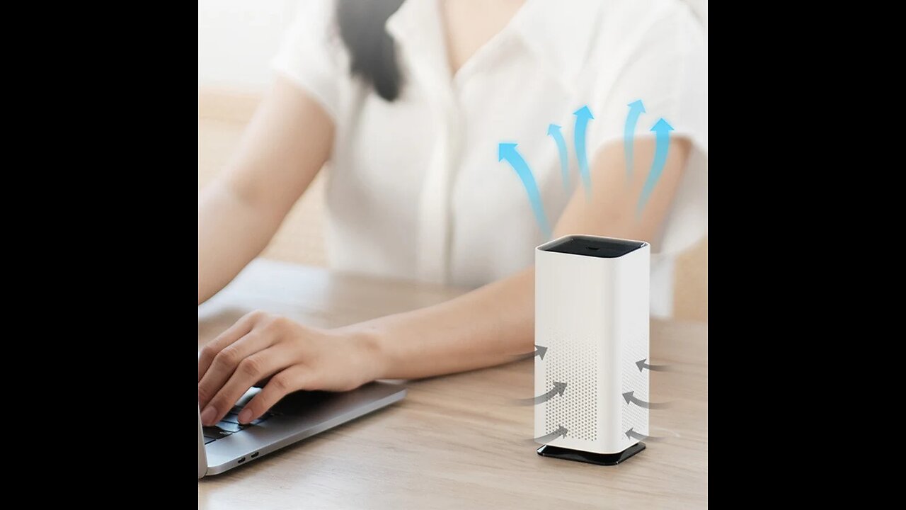 USB Multi-functional Car Air Purifier, with Air Freshener & Starry Light Projector, for Car & Home