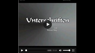 Thematik - Unterschriften - Werner May